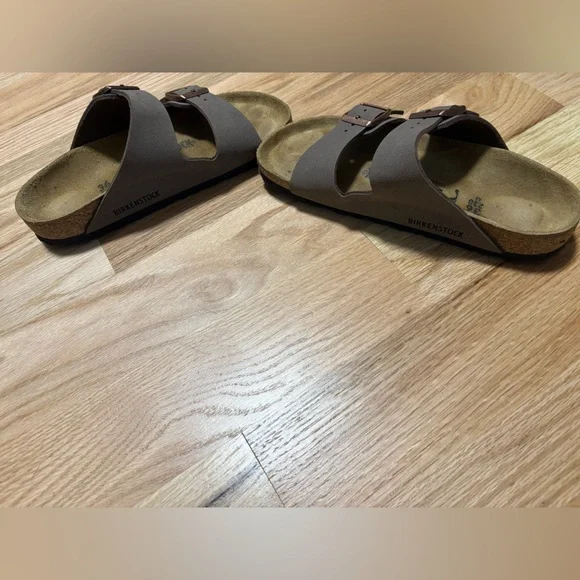 Birkenstock Dark Brown Double-Strap Sandals - Picture 2 of 3